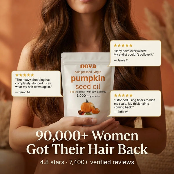 Pumpkin seed oil softgels